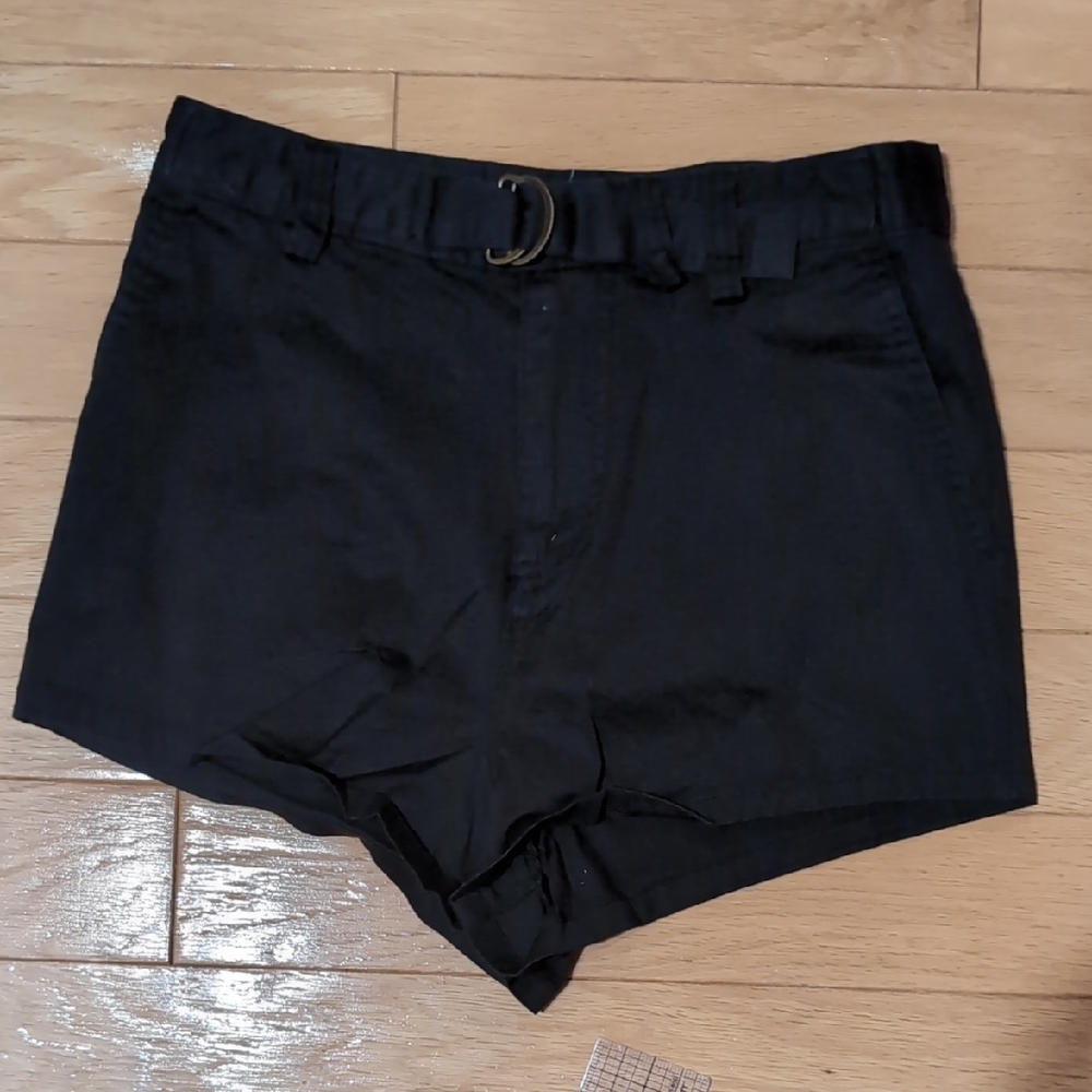 BDG Black High Waisted Shorts
